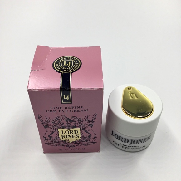 NIB Lord Jones Line Refine Eye Cream 15ml 0.5 oz + Massager 2/2024 - Picture 2 of 4